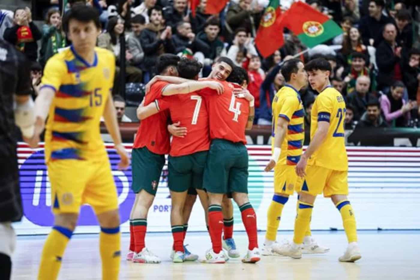 Portugal já com apuramento para Europeu de futsal assegurado vence Andorra