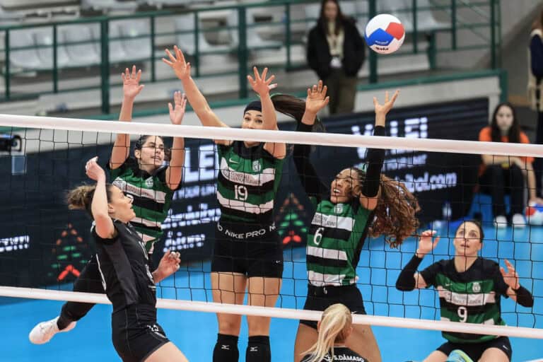 Vitória SC é ultrapassado e Sporting conquista Taça de Portugal feminina de voleibol
