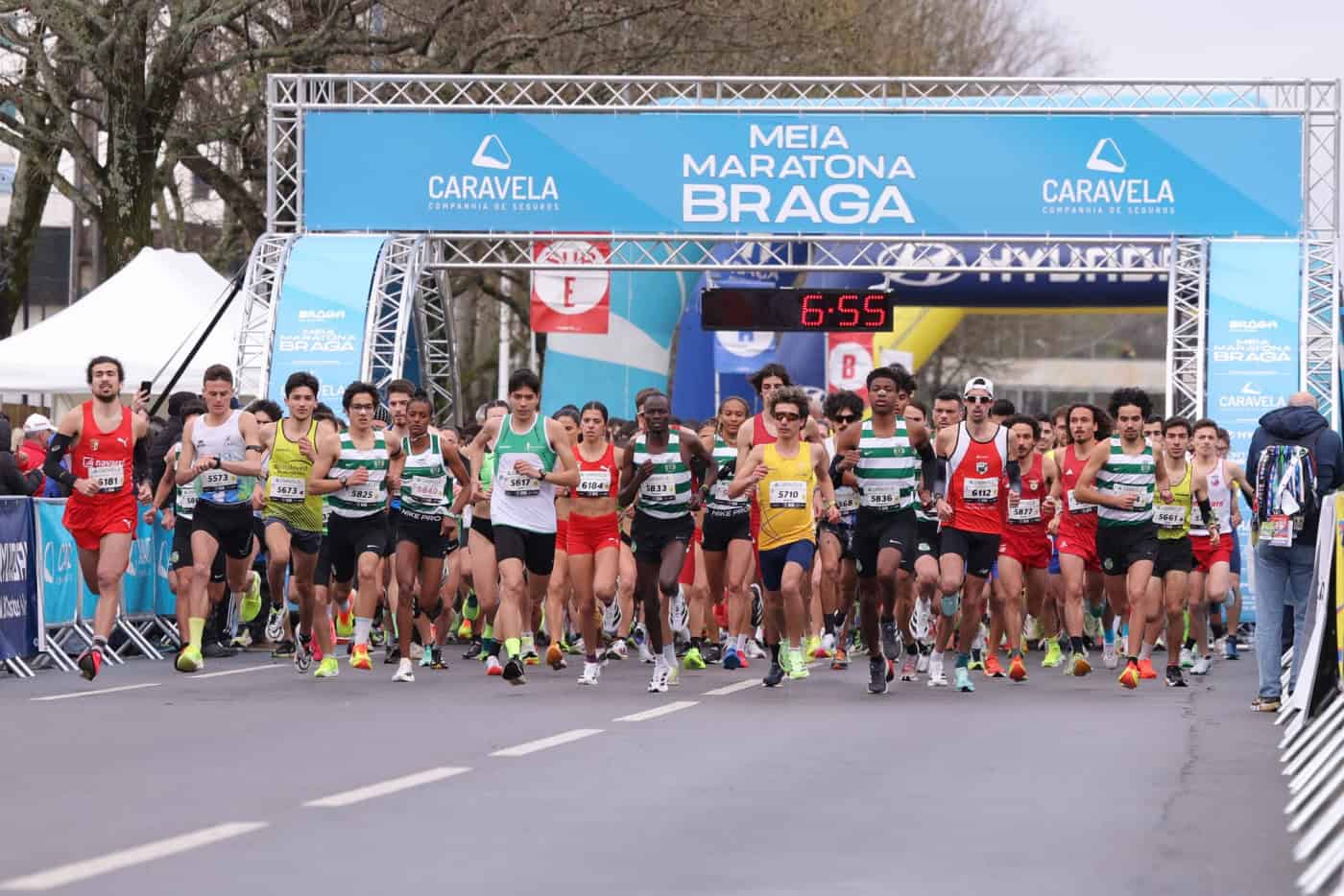 Fernando Serrão e Doroteia Peixoto vencem a Meia Maratona de Braga 2025