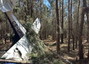 Aeronave com dois ocupantes cai junto a aeródromo de Vila Nova de Cerveira 