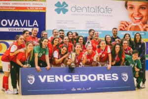 SC Braga conquista Taça AF Braga de futsal feminino