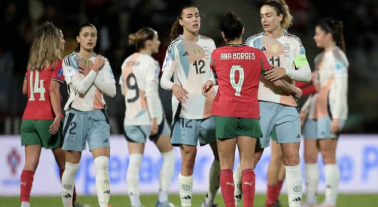 Portugal perde em casa com Espanha e desce a terceiro na Liga das Nações feminina