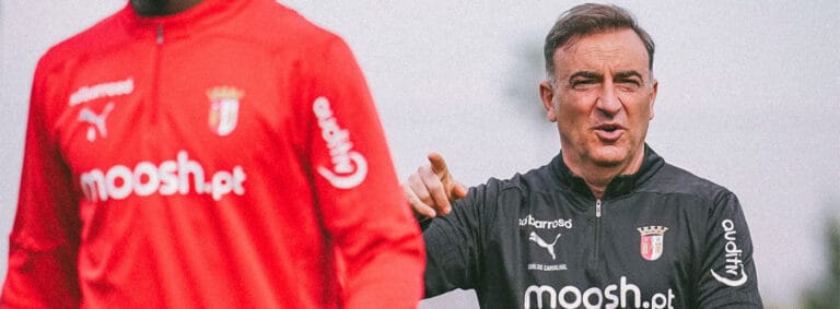Carlos Carvalhal. "Estoril, Estoril, Estoril. É o foco total"