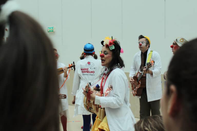Diversão e música unem 'Doutores Palhaços' do Norte em Braga
