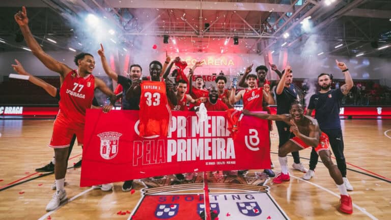 SC Braga faz história e sobe ao principal escalão do basquetebol nacional