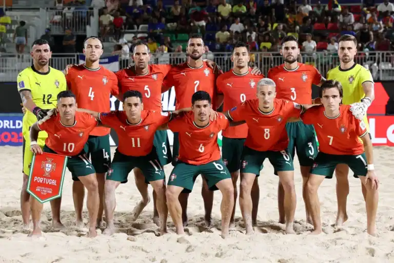 Portugal perde com Brasil e falha final do Mundial de futebol de praia
