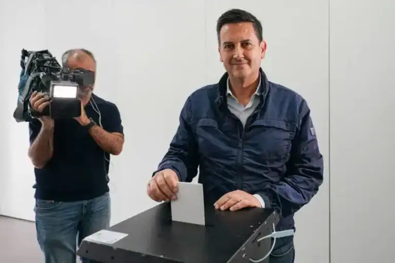 Rui Rocha votou em Braga