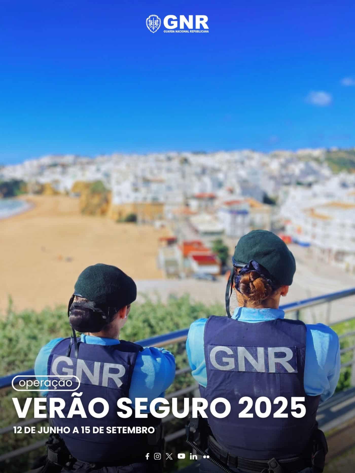 Operação "Verão Seguro 2025" da GNR na estrada até 15 de setembro
