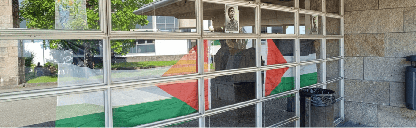 Grupo de alunos e professores anuncia ação pública pela Palestina