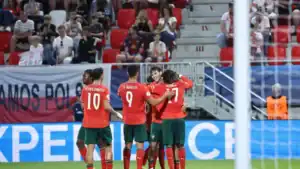 Portugal vence Geórgia e está nos ‘quartos’ no Euro sub-21 como primeiro do Grupo C