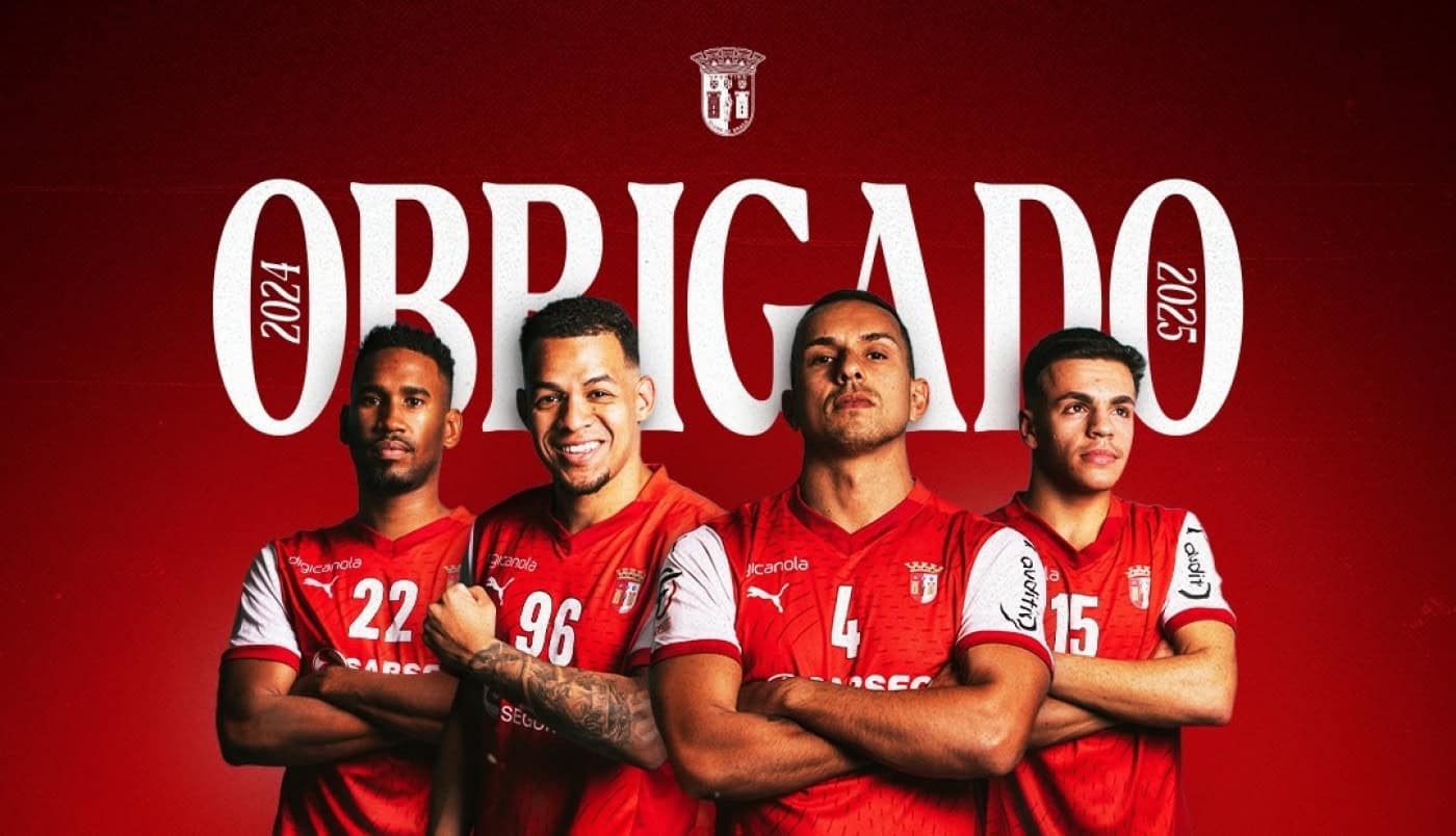 Seis jogadores de saída da equipa de futsal do SC Braga