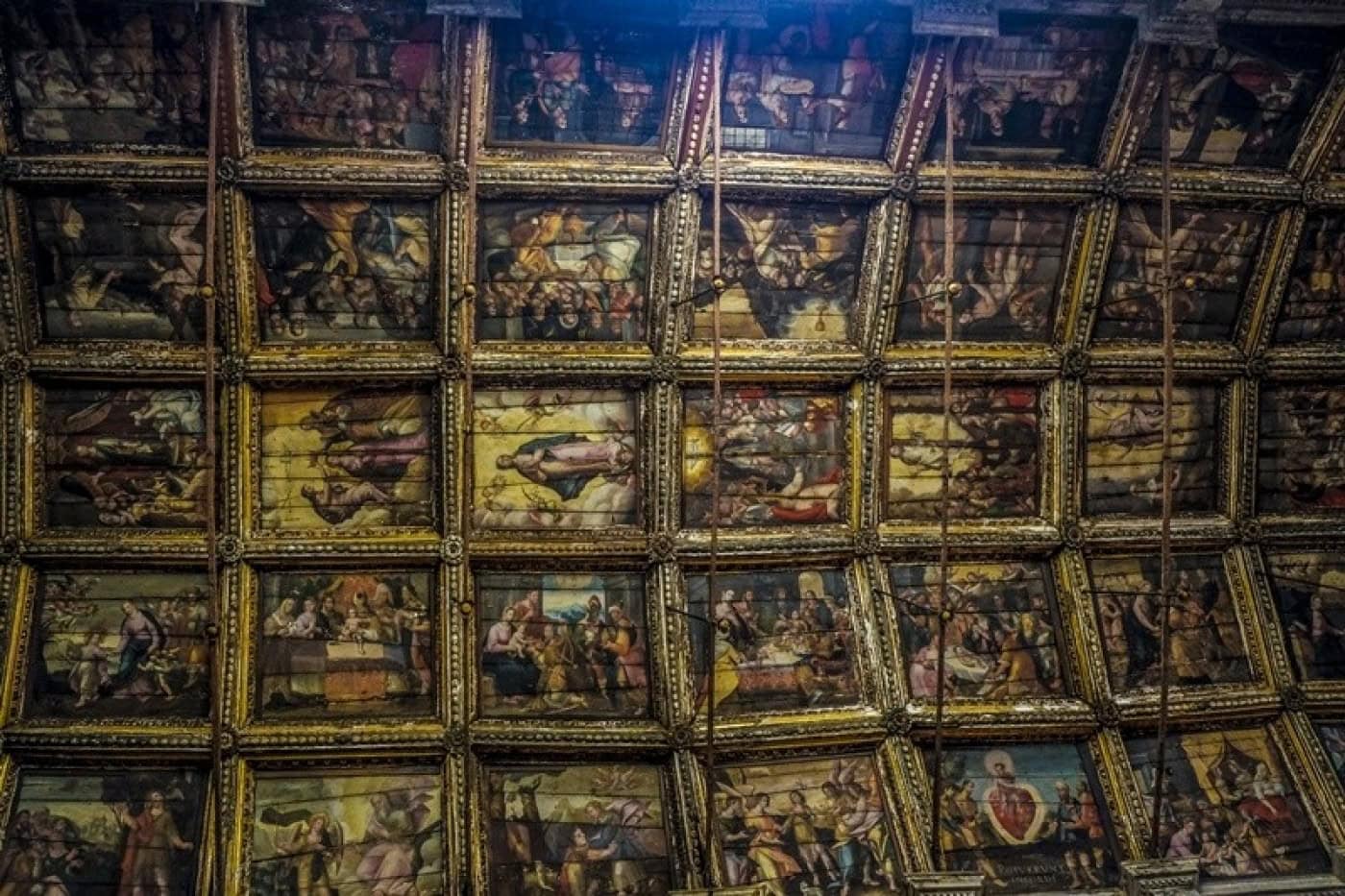 Teto da Igreja do Salvador inspira iniciativa sanjoanina