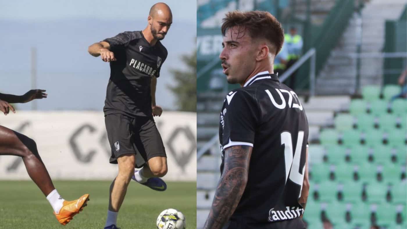 Vitória SC anuncia as saídas de João Mendes e Mikel Villanueva