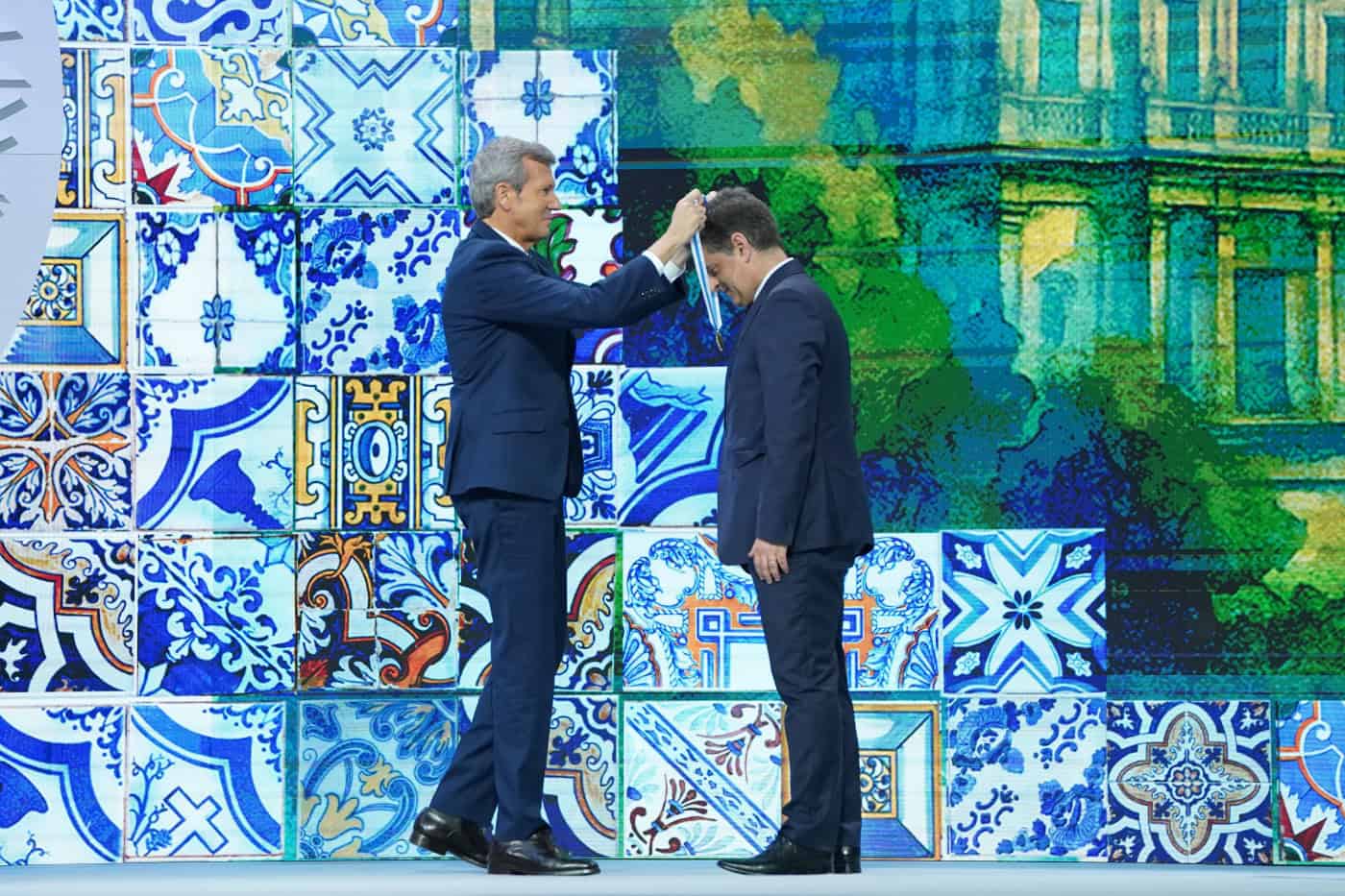 Ricardo Rio laureado com Medalha de Ouro da Galiza