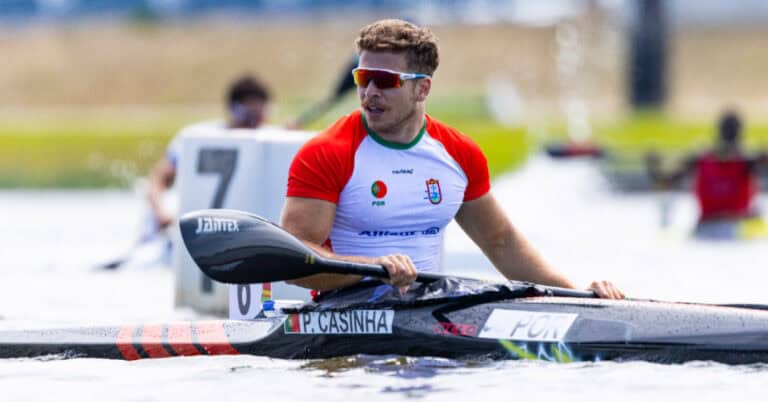 Canoísta Pedro Casinha medalha de bronze mundial em K1 200 sub-23