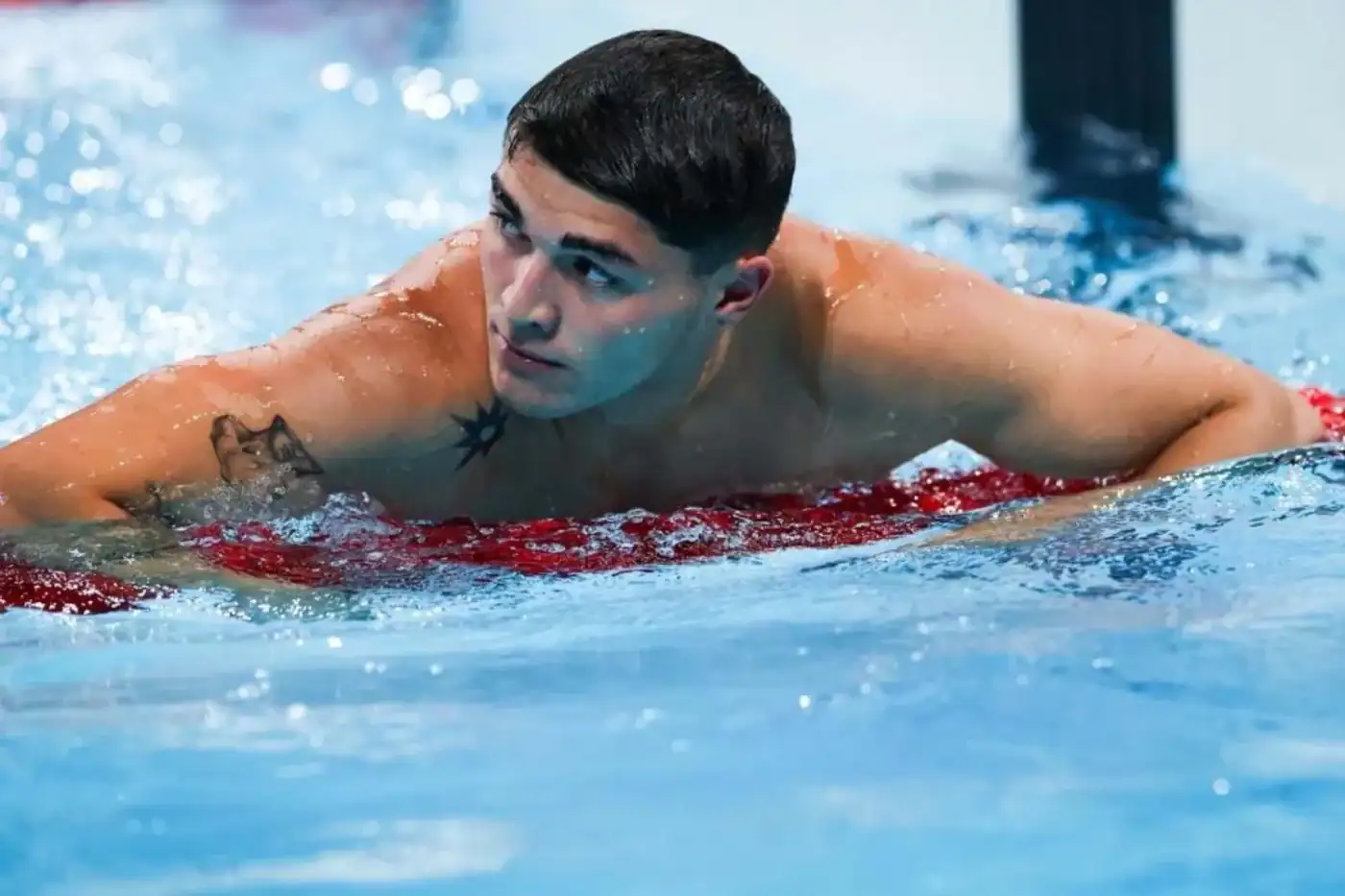 Diogo Ribeiro qualificado para meias-finais dos 50 mariposa nos Mundiais