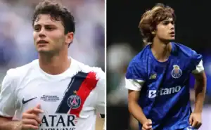 João Neves e Rodrigo Mora candidatos ao Troféu Kopa da France Football