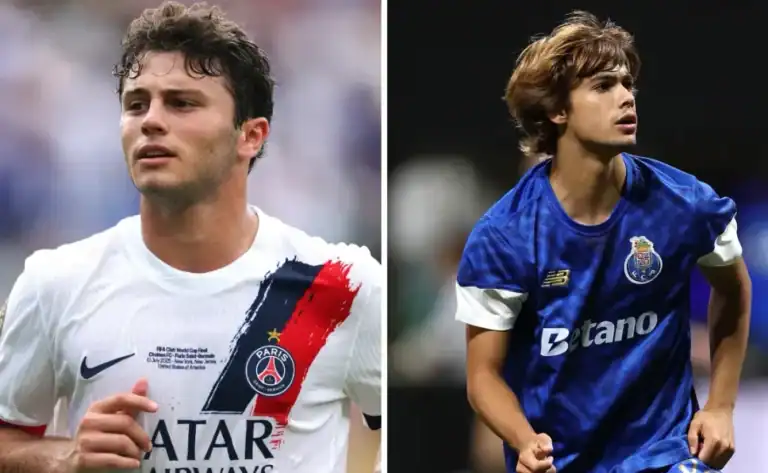 João Neves e Rodrigo Mora candidatos ao Troféu Kopa da France Football