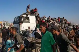 Cruz Vermelha denuncia mais de 4.500 feridos e 1.400 mortos em centros de ajuda humanitária na Faixa de Gaza&nbsp;