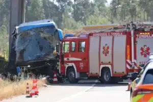 Acidente no IP3 em Tondela provocou um morto e 31 feridos ligeiros