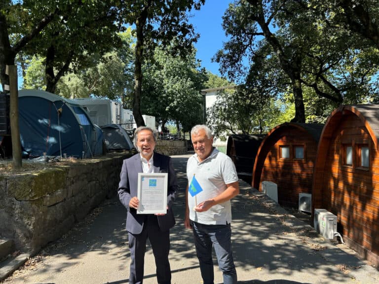 Parque de Campismo de Braga distinguido com prémio de sustentabilidade