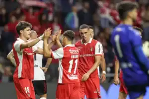 Sporting de Braga inclui reforço Grillitsch em lista de 33 jogadores 