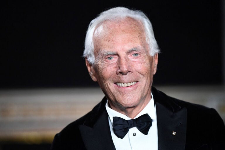 Morreu o estilista Giorgio Armani