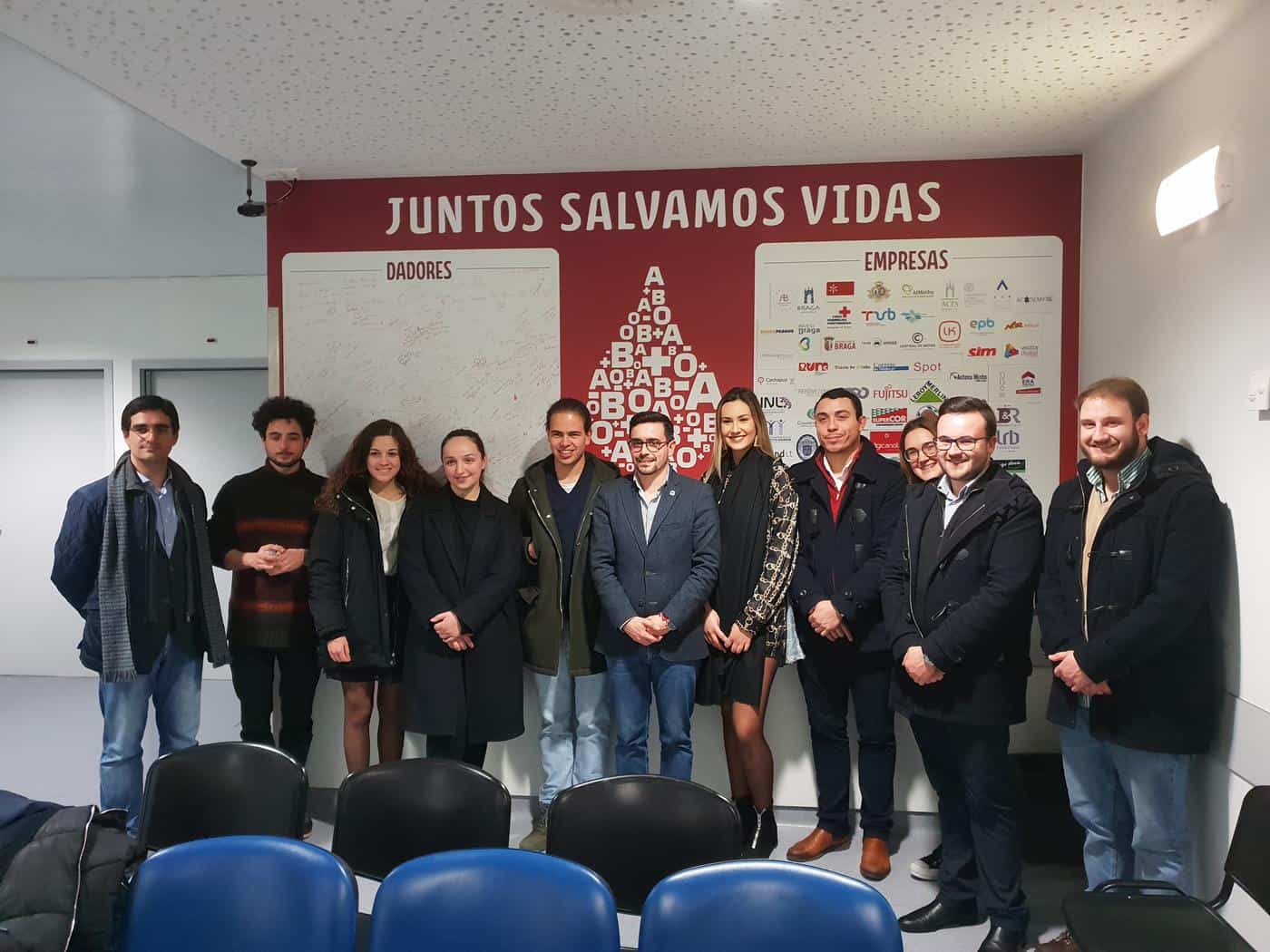 JP e CNJ em dádiva de sangue que levou magia às crianças