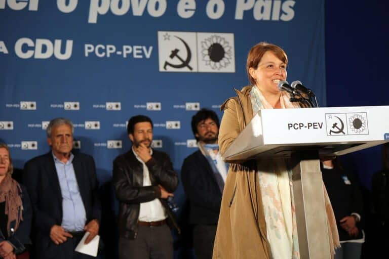 Europeias. Candidata do PEV acompanha João Ferreira