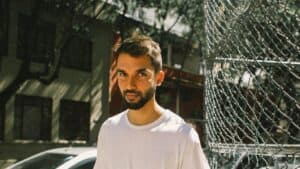 Brasileiro Silva no cartaz do Enterro da Gata