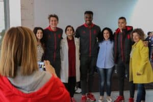 SC Braga/AAUM visita Centro de Lamaçães