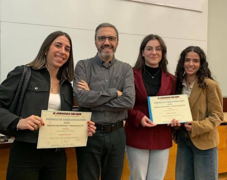 Quatro estudantes da UMinho vencem Prémios de Ciberjornalismo