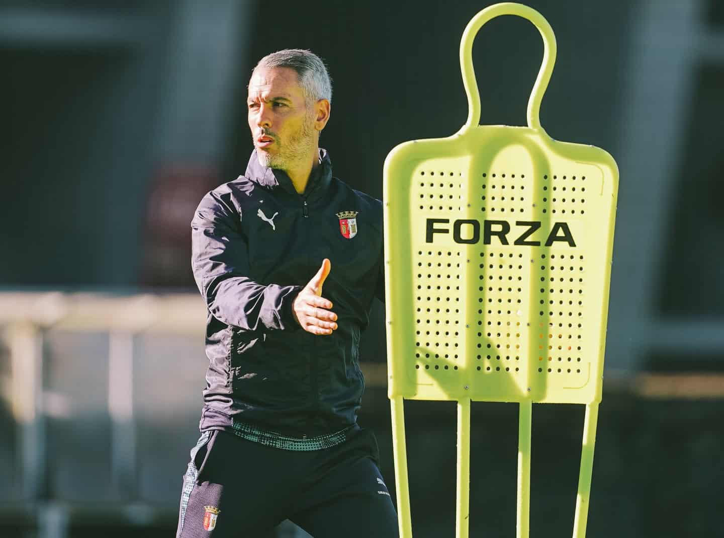 Carlos Vicens, treinador do SCB. FOTO: SCB