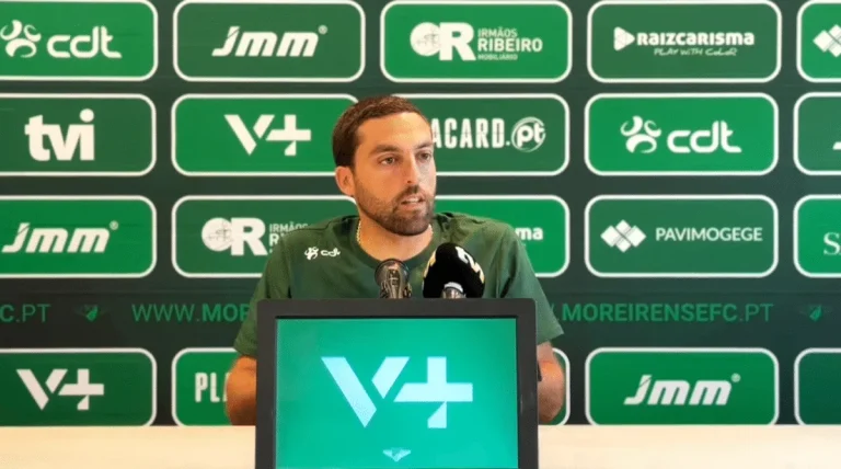 Vasco Botelho da Costa antevê “grande desafio” para o Moreirense frente a um Sporting “fortíssimo”