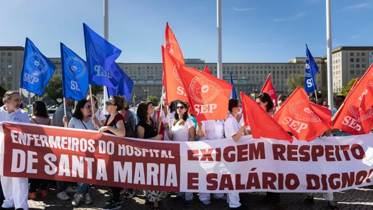 Sindicato marca greve nacional de enfermeiros para 12 de maio