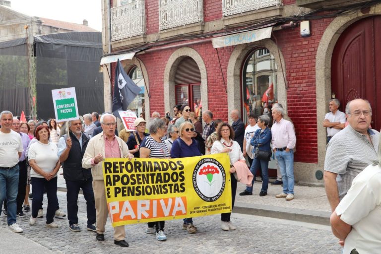 Inter-reformados de Braga exige aumento de 5% nas pensões e reforço de apoios sociais