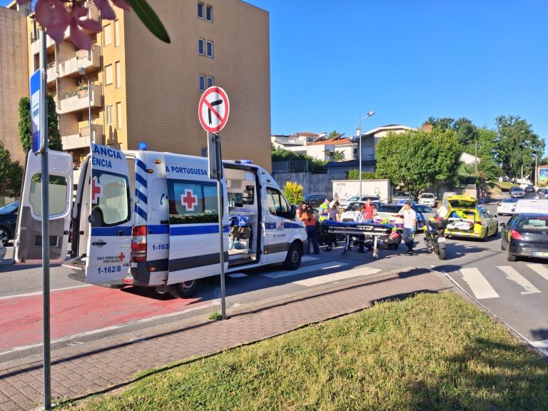Criança atropelada enquanto atravessava passadeira na Avenida Dr. António Palha