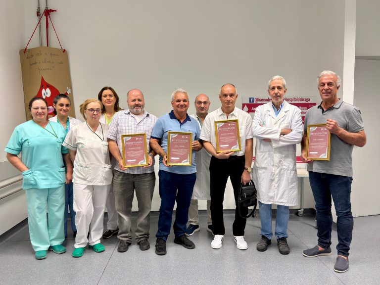Homenagem a dadores relembra necessidade de reforço do Banco de Sangue da ULS de Braga