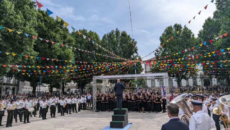 O balão gigante já voa. Braga inaugura oficialmente as festas do São João