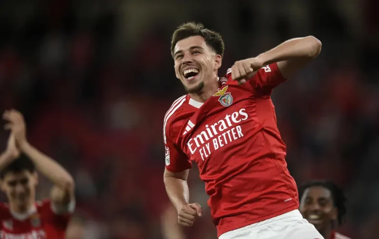 Adrian Bajrami, antigo central do Benfica, deverá reforçar o SC Braga