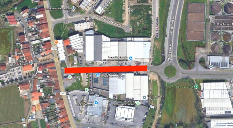 Obras de repavimentação vão alterar a circulação durante 75 dias em Merelim São Pedro e Frossos